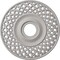 Ekena Millwork Robin Ceiling Medallion (Canopies up to 6 1/4"), 22 1/4"OD x 4 3/4"ID x 1 1/4"P, Ultra Pure White CM22RBUWF - alternate 1